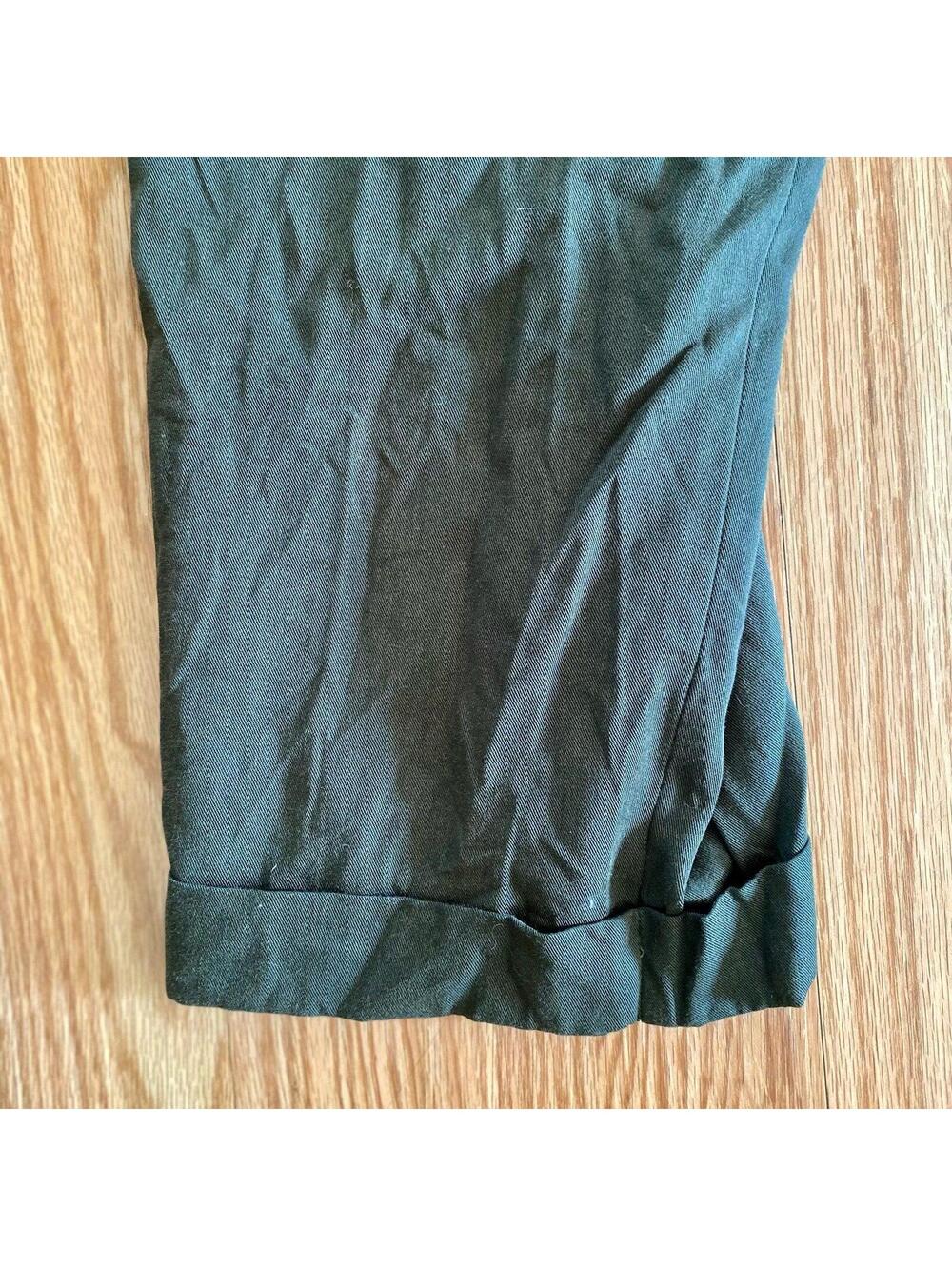 Evan Picone Vintage Green Trousers Pants Women 8 / 10 Medium - Picture 7 of 15